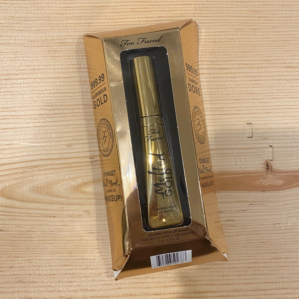TOO FACED Liquified Gold Lip Gloss
